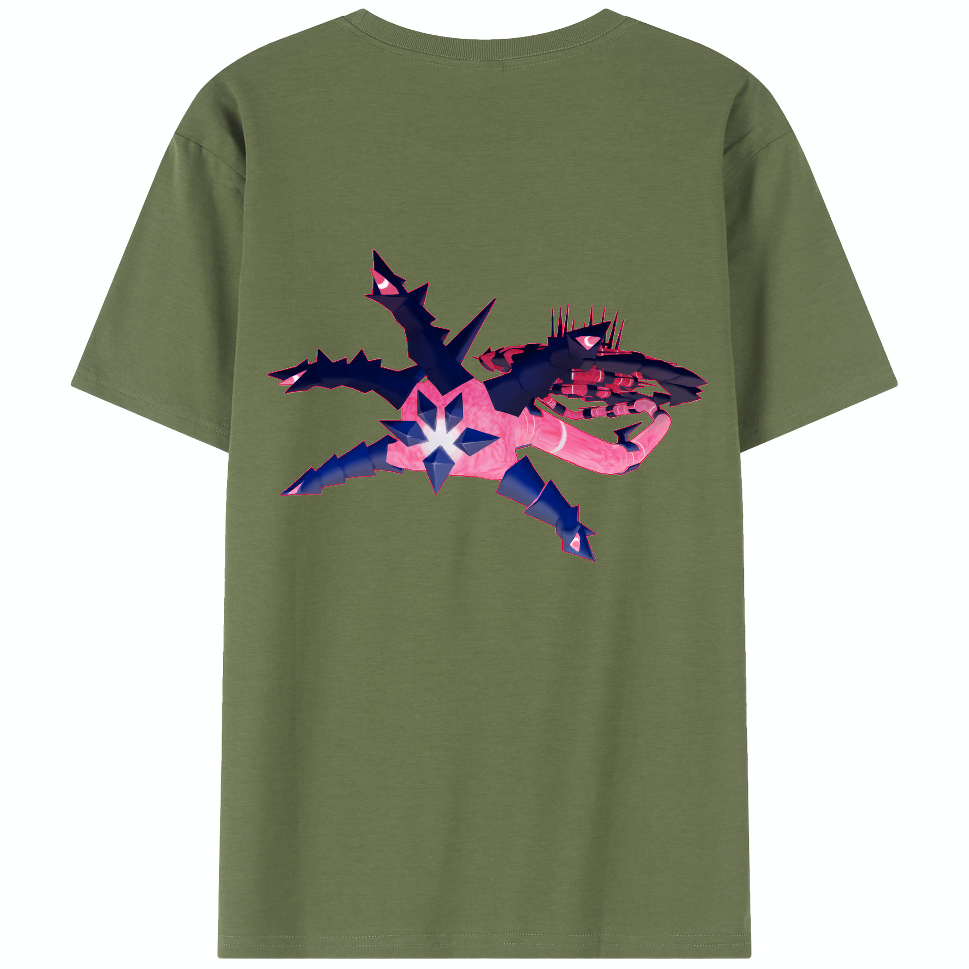 （画像用） ポケットモンスター Pokémon 綿100％半袖Tシャツ（背面プリント）